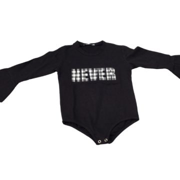 body manica lunga bambina nero made in italy abbigliamento bambini neonati accessori giocattoli bgkids it