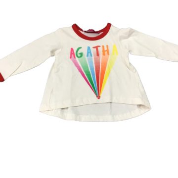 maglietta manica lunga agatha ruiz de la prada bianca abbigliamento bambini neonati accessori giocattoli bgkids it