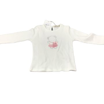 maglietta manica lunga bianco con strass emc abbigliamento bambini neonati accessori giocattoli bgkids it