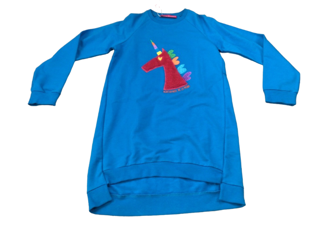 maglione bambina blue agatha ruiz de la prada abbigliamento bambini neonati accessori giocattoli bgkids it