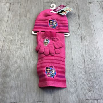 set cappello guanti e sciarpa lol rosa abbigliamento bambini neonati accessori giocattoli bgkids it