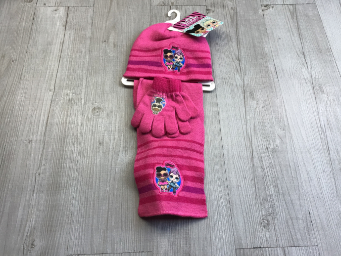 set cappello guanti e sciarpa lol rosa abbigliamento bambini neonati accessori giocattoli bgkids it