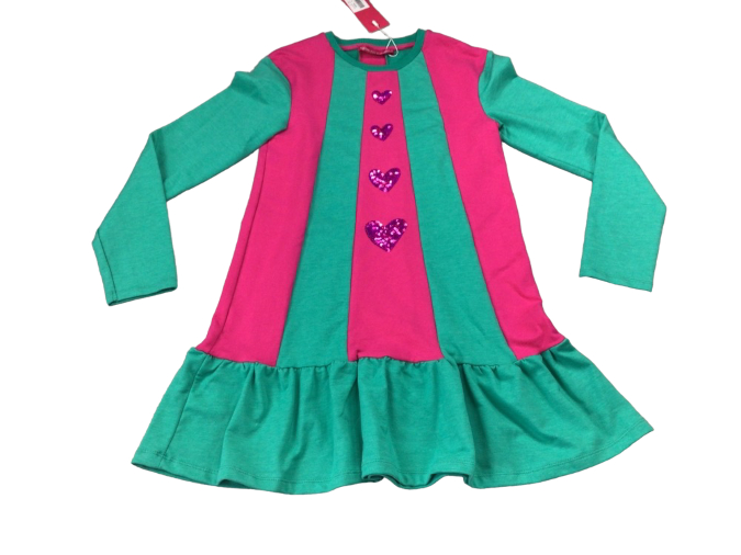vestina manica lunga bambina verde agatha ruiz de la prada abbigliamento bambini neonati accessori giocattoli bgkids it