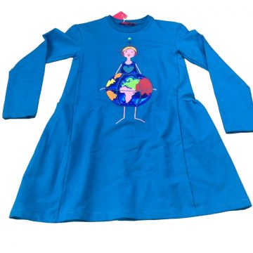 vestina manica lunga blue agatha ruiz de la prada abbigliamento bambini neonati accessori giocattoli bgkids it 1