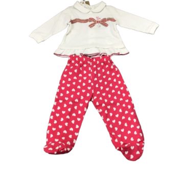completo manica lunga bambina bianco e rosa mignolo abbigliamento bambini neonati accessori giocattoli bgkids it