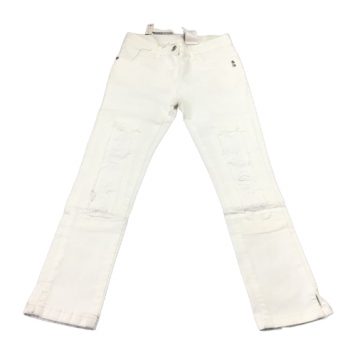 jeans bimba bianco sarabanda abbigliamento bambini neonati accessori giocattoli bgkids it