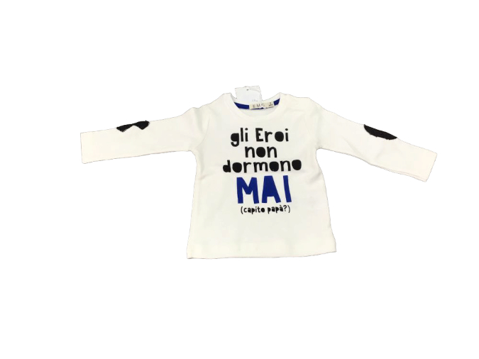 maglietta manica lunga bambino bianco emc abbigliamento bambini neonati accessori giocattoli bgkids it