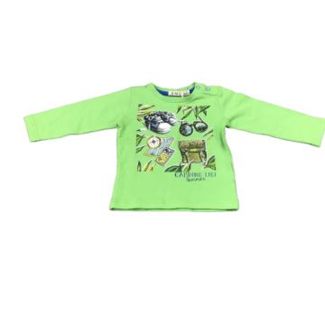 maglietta manica lunga bambino verde emc abbigliamento bambini neonati accessori giocattoli bgkids it