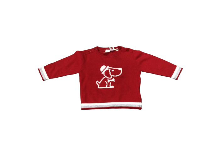 maglioncino manica lunga rosso bambino ido abbigliamento bambini neonati accessori giocattoli bgkids it 1