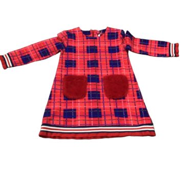 vestina manica lunga bambina rosso corallo agatha ruiz de la prada abbigliamento bambini neonati accessori giocattoli bgkids it