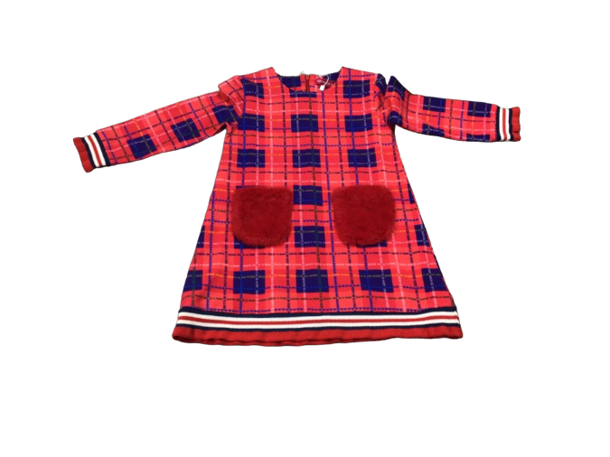 vestina manica lunga bambina rosso corallo agatha ruiz de la prada abbigliamento bambini neonati accessori giocattoli bgkids it