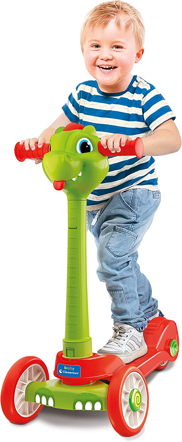 baby dragon push monopattino clementoni abbigliamento bambini neonati accessori giocattoli bgkids it 1